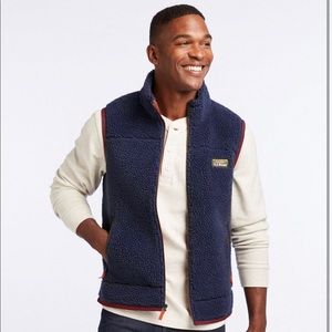 NWOT LLBean Men's Mountain Pile Fleece Vest